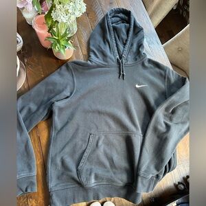 Large men’s Nike black hoodie sweatshirt long sleeve